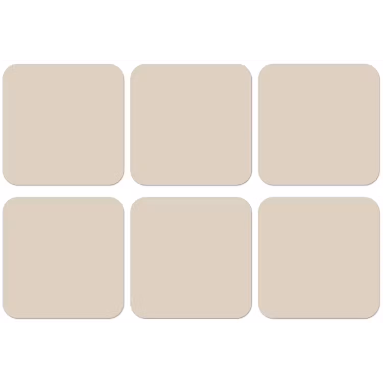 Raw - Linen - Nude onderzetter kurk middel 366 -zkaufland3dotto