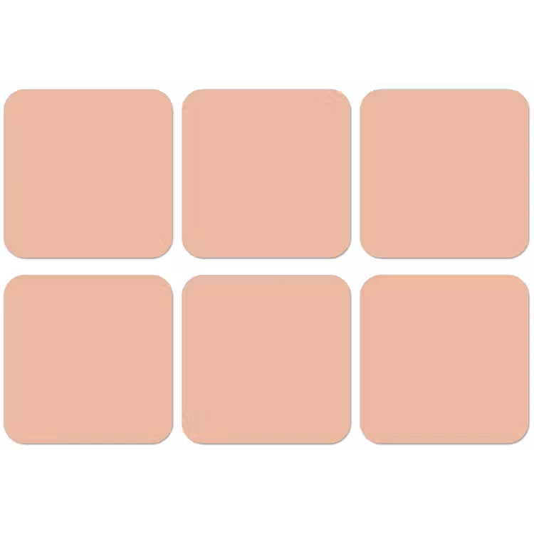 Blush - Terracotta - Nude onderzetter kurk middel 366 -zkaufland3dotto