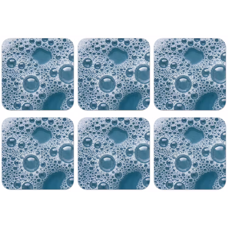 Schuim - Water - Textuur onderzetter kurk middel -zkaufland3dotto