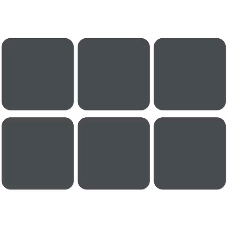 Slate - Millstone - Grijs onderzetter kurk middel 366 -zkaufland3dotto