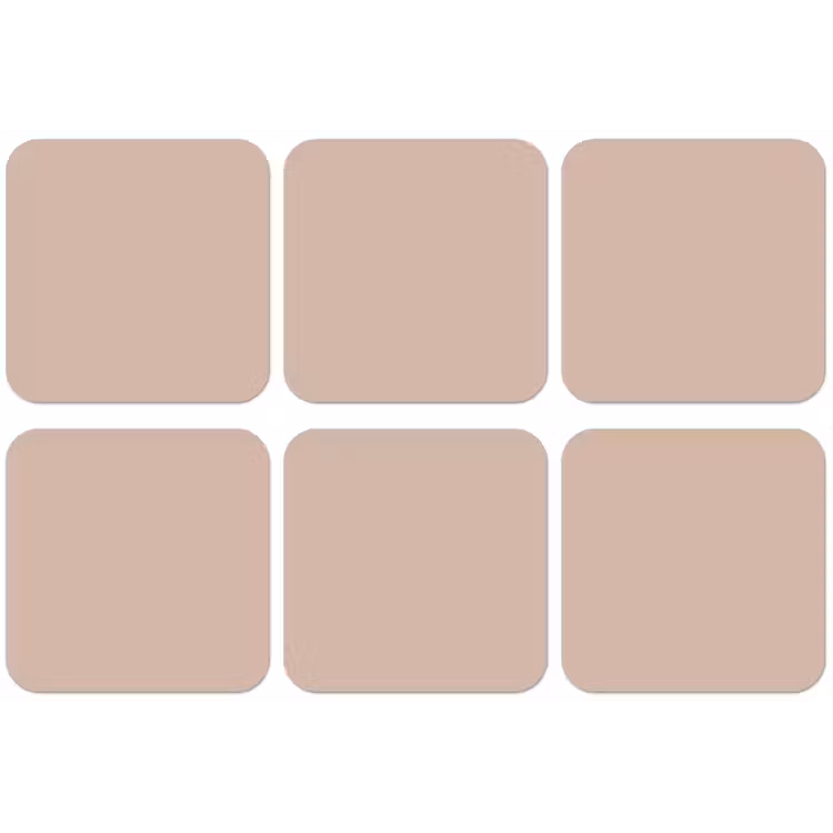 Soft - Clay - Nude onderzetter kurk middel 366 -zkaufland3dotto