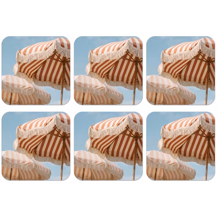 Parasol - Lucht - Rood onderzetter kurk middel -zkaufland3dotto