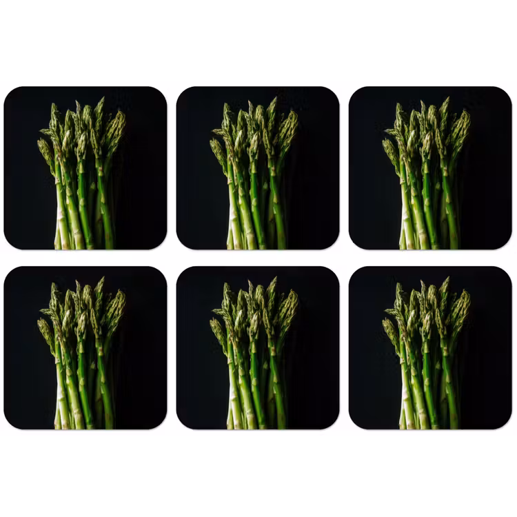 Asperges - Felgroen onderzetter kurk middel -zkaufland3dotto