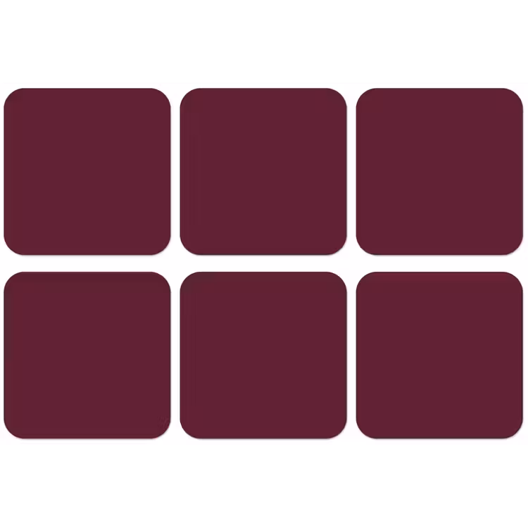 Deep - Plum - Paars onderzetter kurk middel 366 -zkaufland3dotto