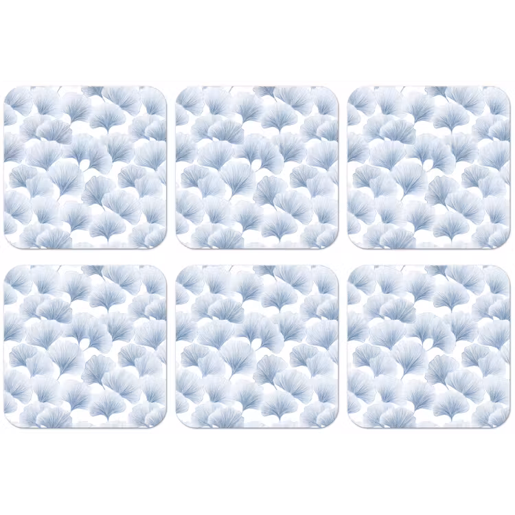 Waaier - Modern - Blauw onderzetter kurk middel 366 -zkaufland3dotto