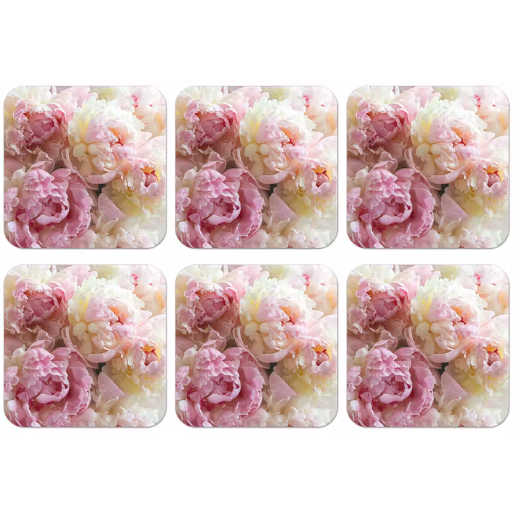 Vintage - Bloemen - Rozen - Natuur onderzetter kurk middel -zkaufland3dotto