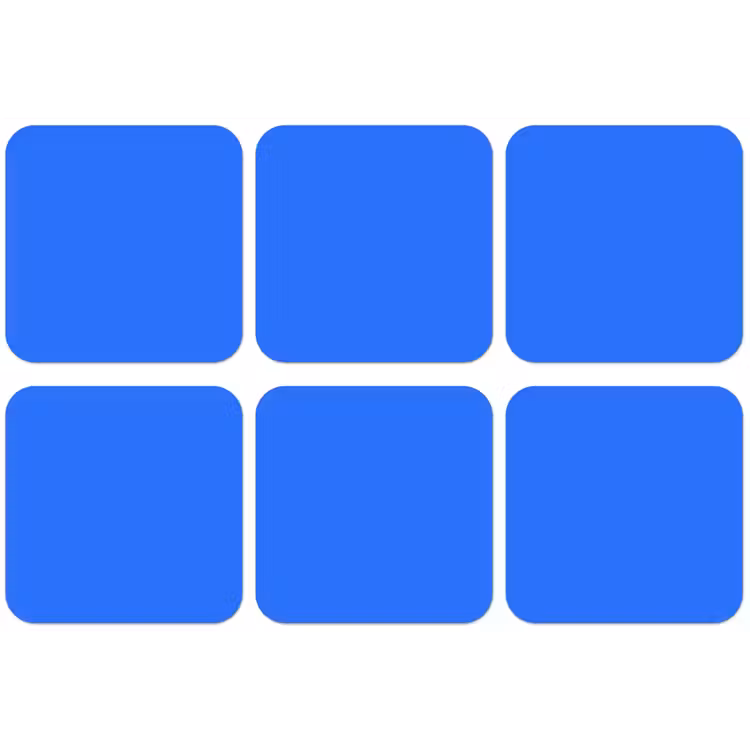 Vivid - Cobalt - Blauw onderzetter kurk middel 366 -zkaufland3dotto