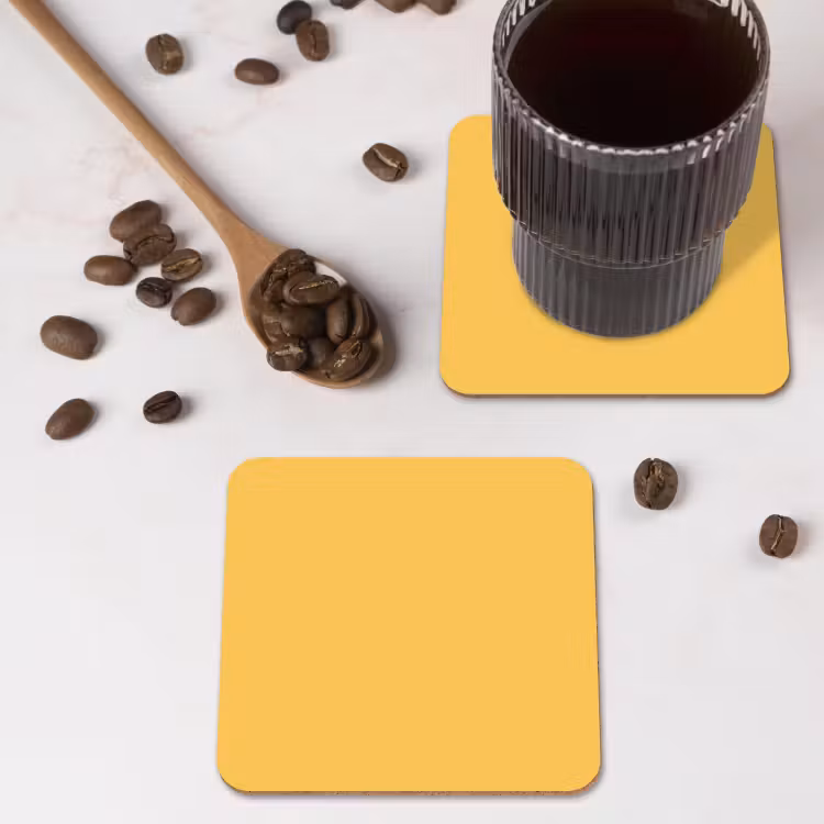 Warm - Sand - Terracotta onderzetter kurk middel 366 -sfeer2