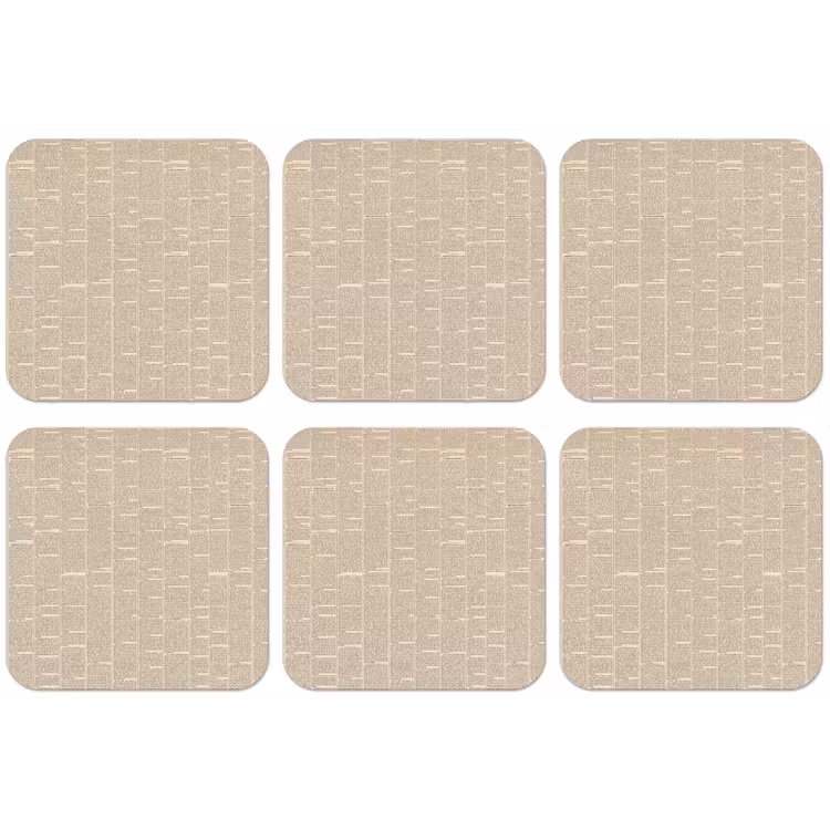 Krant - Nieuws - Historisch - Vintage - Beige onderzetter kurk middel -zkaufland3dotto