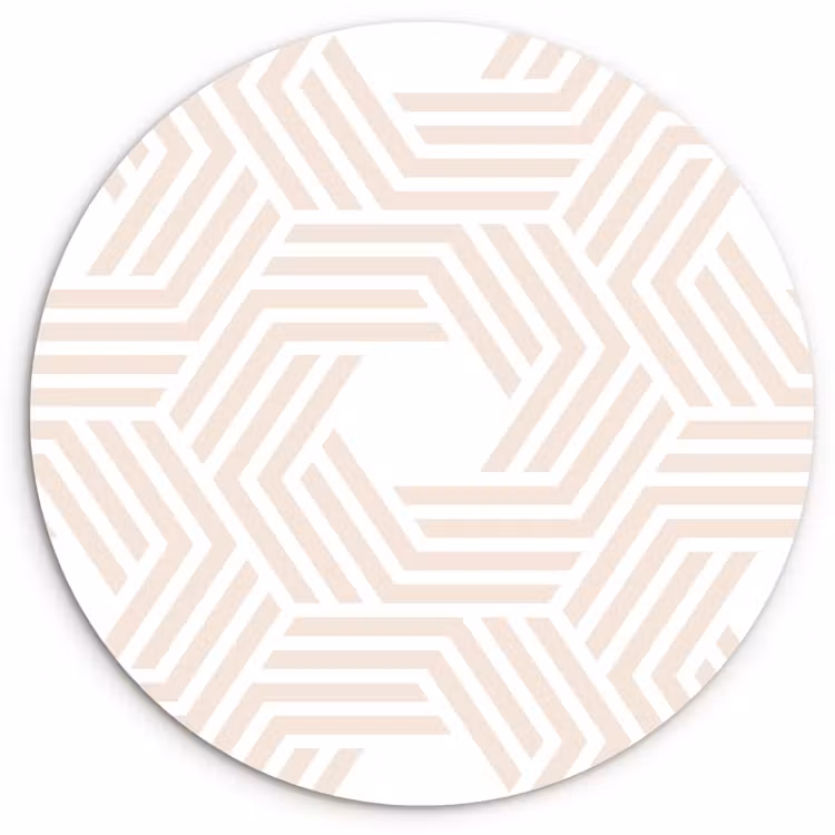 Abstract - Patronen - Design Wandcirkel plexiglas klein 852 -3d