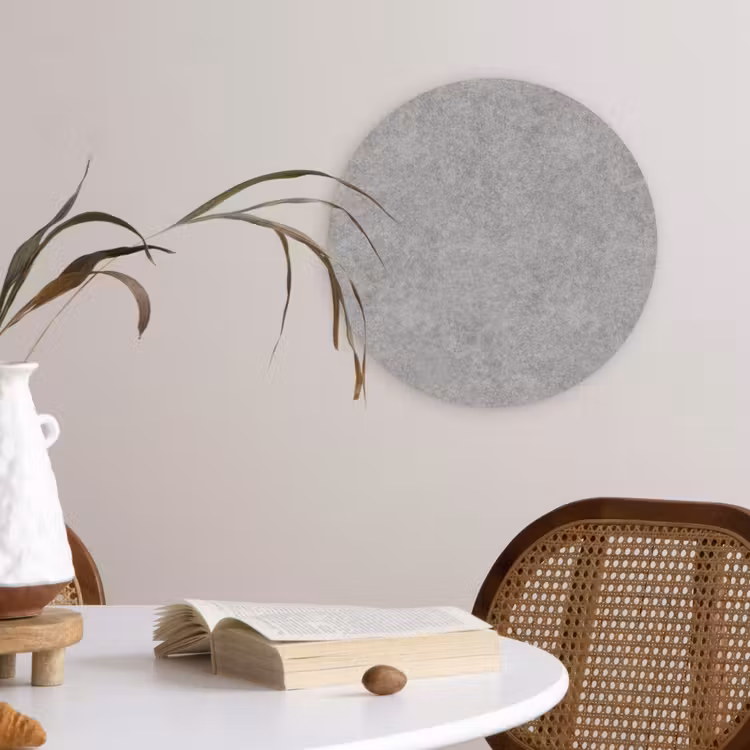 Beton - Oud - Patroon Wandcirkel plexiglas klein 852 -sfeer4