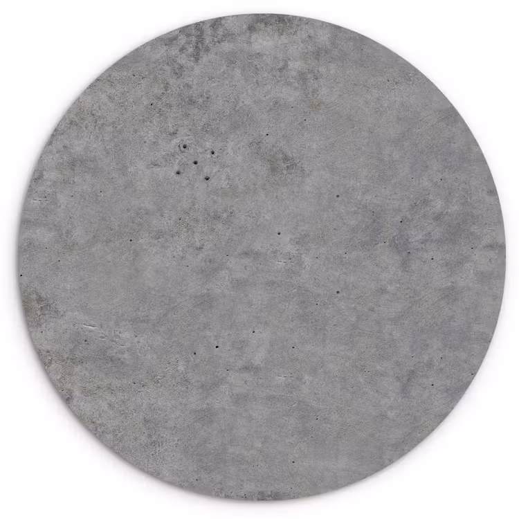 Beton - Industrieel - Patronen Wandcirkel plexiglas klein 852 -3d