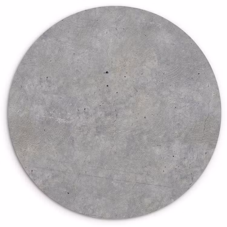 Beton - Patronen - Industrieel Wandcirkel plexiglas klein 852 -3d