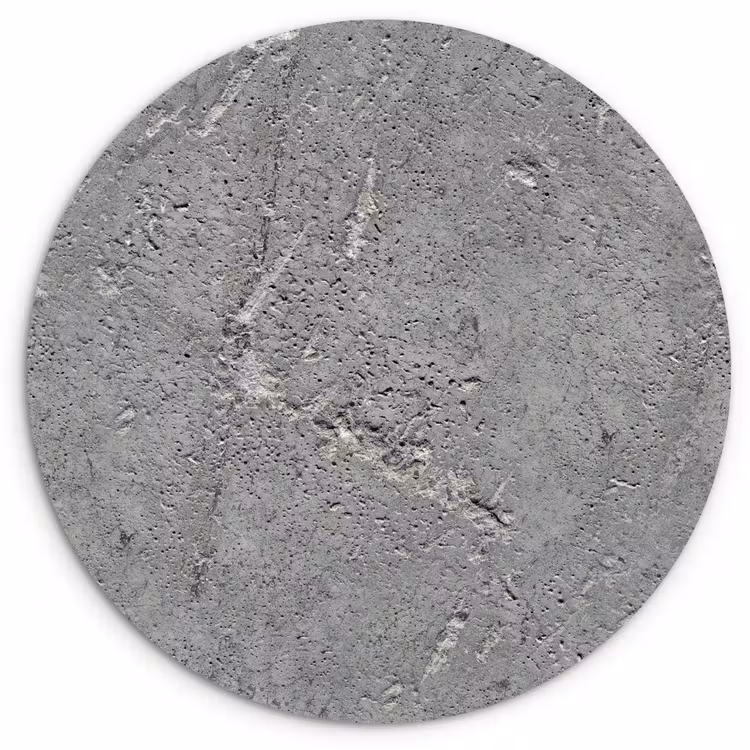 Beton - Patronen - Steen Wandcirkel plexiglas klein 852 -3d