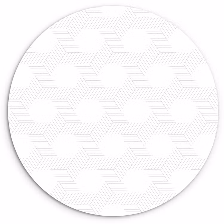 Grafisch - Patroon - Modern Wandcirkel plexiglas klein 852 -3d