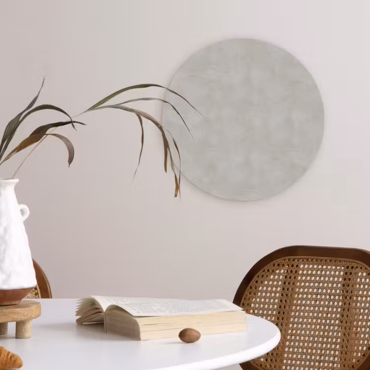 Beton - Patroon - Abstract Wandcirkel plexiglas klein 852 -sfeer4