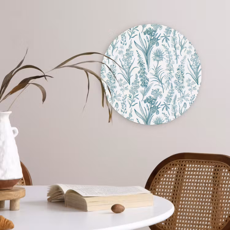 Lovely - Garden - Emerald Wandcirkel plexiglas klein 852 -sfeer4