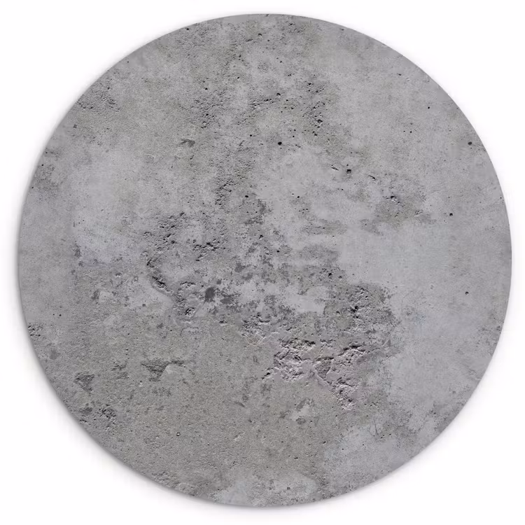 Patroon - Grijs - Oud - Beton Wandcirkel plexiglas klein 852 -3d