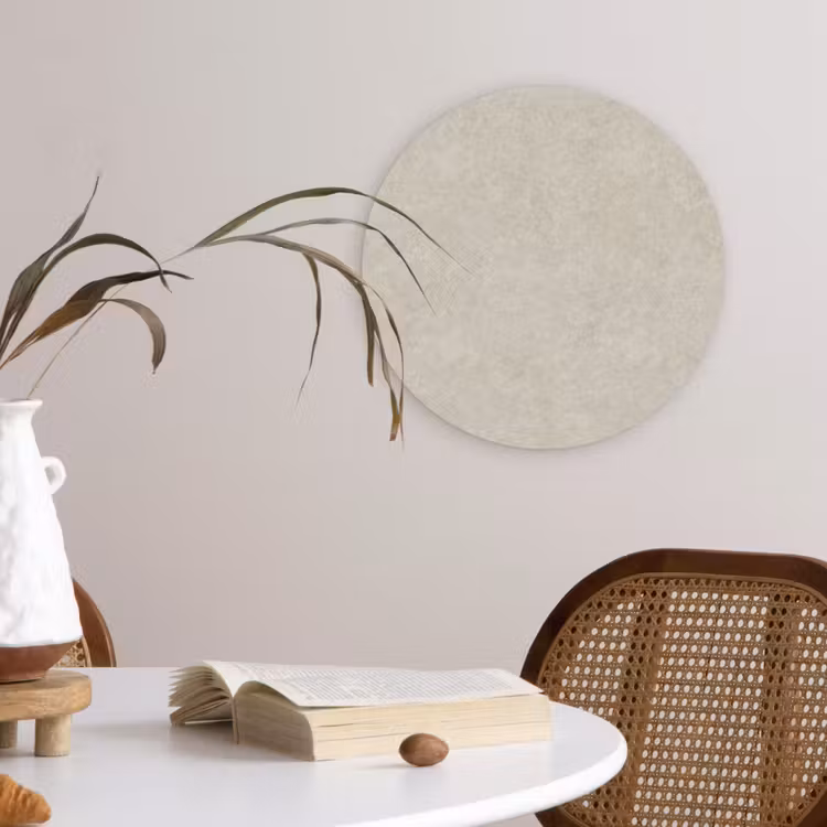 Steen - Beton - Patronen Wandcirkel plexiglas klein 852 -sfeer4