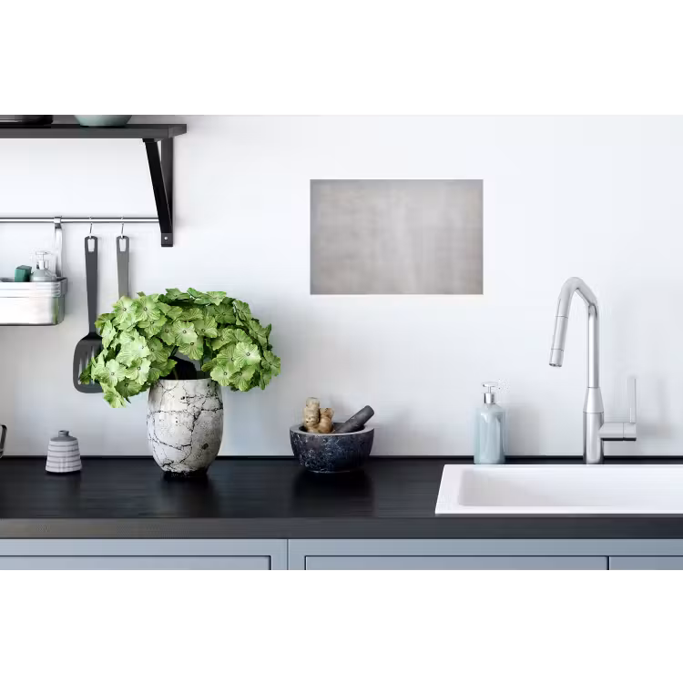 Beton - Grijs - Cement - Industrieel - Structuur Muursticker klein -keuken