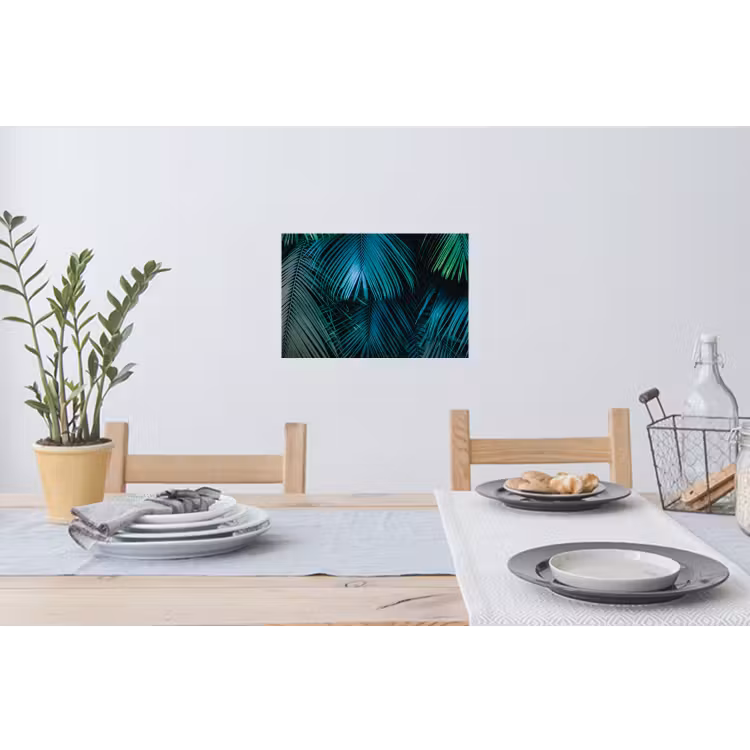 Bladeren - Tropisch - Jungle Muursticker klein -eettafel