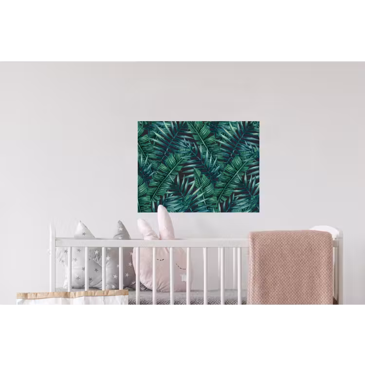 Jungle - Bladeren - Tropical Muursticker klein -kinderkamer