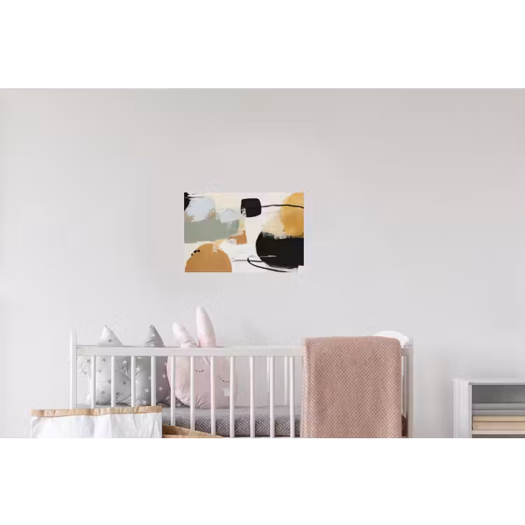 Paint - Abstract - Kleuren Muursticker klein -kinderkamer
