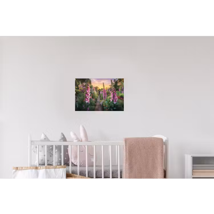 Vingerhoedskruid - Bloemen - Tuin Muursticker klein -kinderkamer