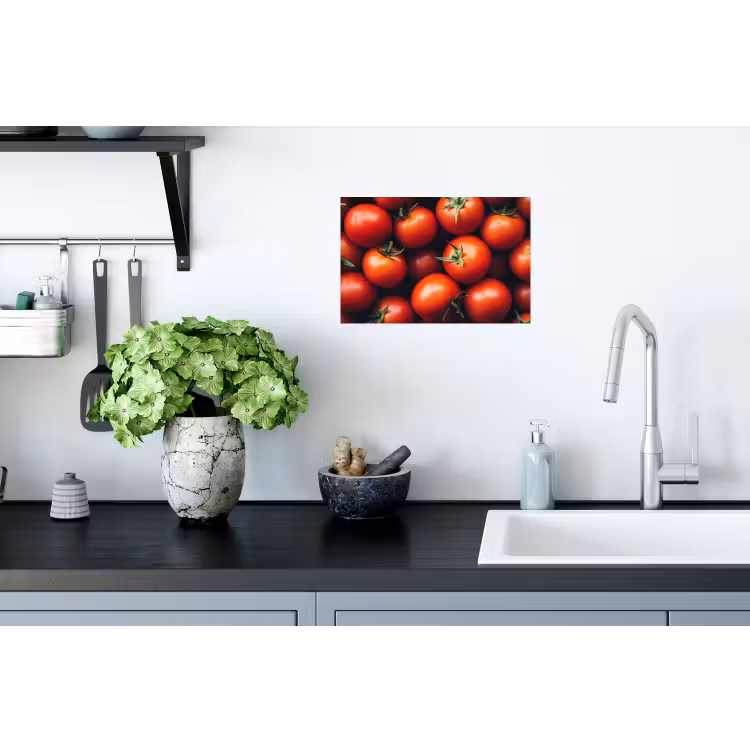 Groente - Rood - Tomaten Muursticker klein -keuken
