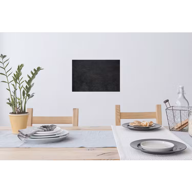 Industrieel - Beton - Grijs - Vintage - Rustiek Muursticker klein -eettafel