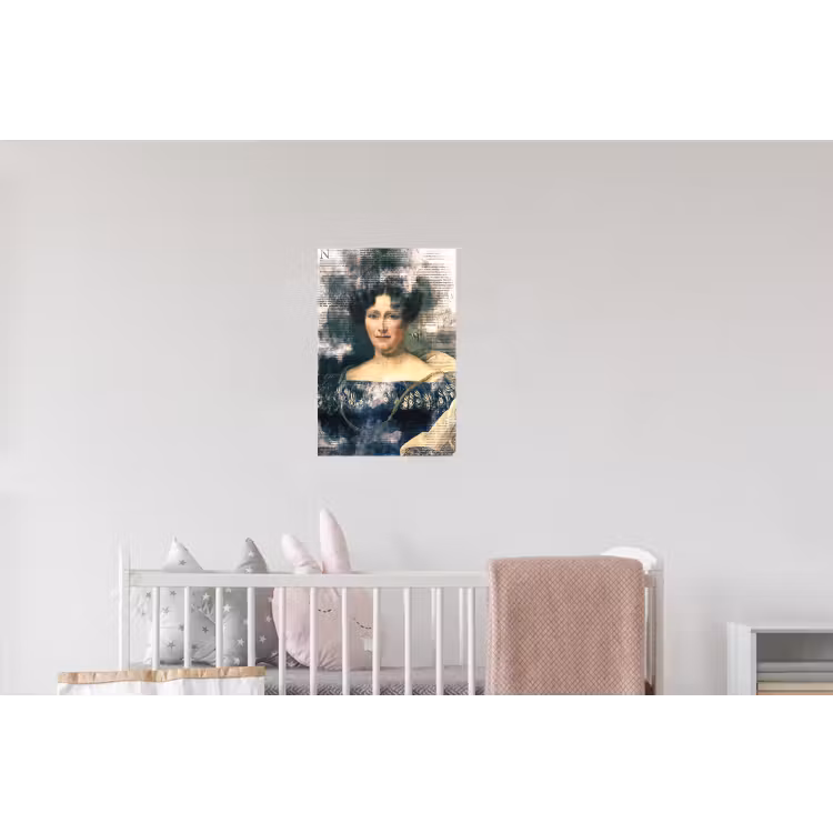 Johanna Henriette Engelen - Dubois Drahonet - Krant Muursticker klein -kinderkamer