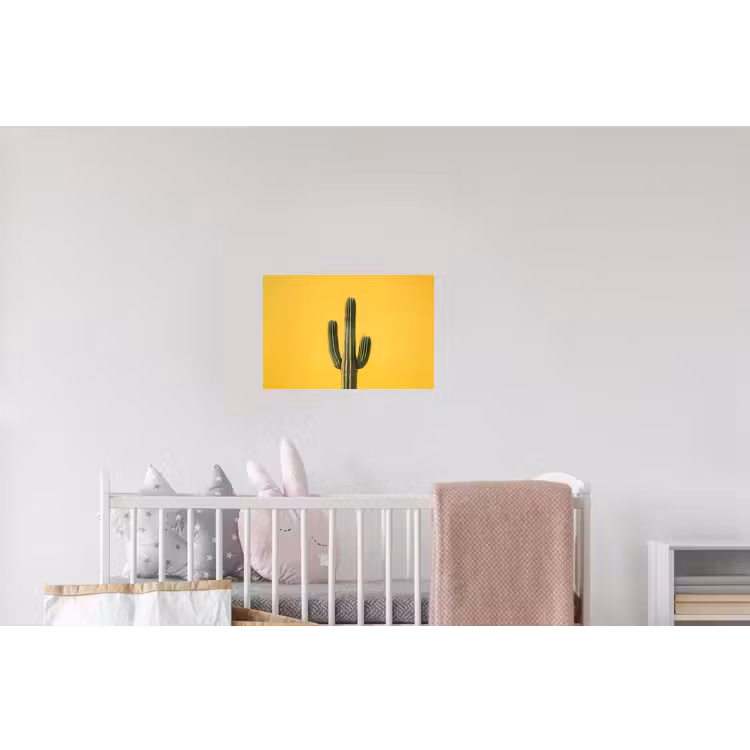 Cactus - Groen - Minimalistisch Muursticker klein -kinderkamer