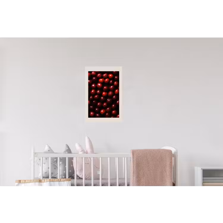 Kersen - Rood Muursticker klein -kinderkamer