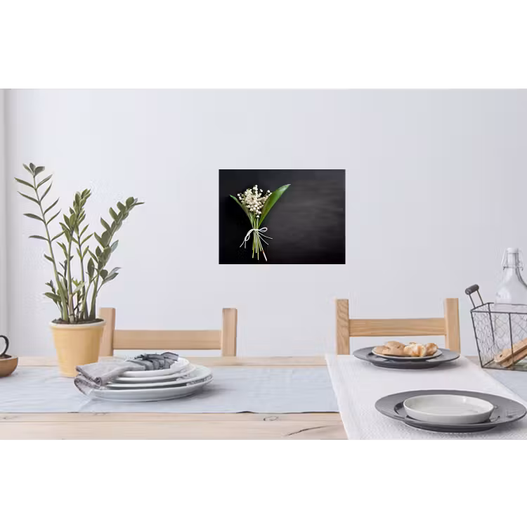 bloemen-5-1-1 Muursticker klein -eettafel