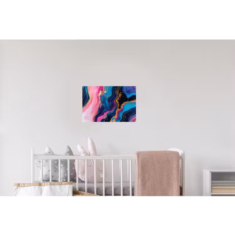 Marmer - Modern - Goud Muursticker klein -kinderkamer