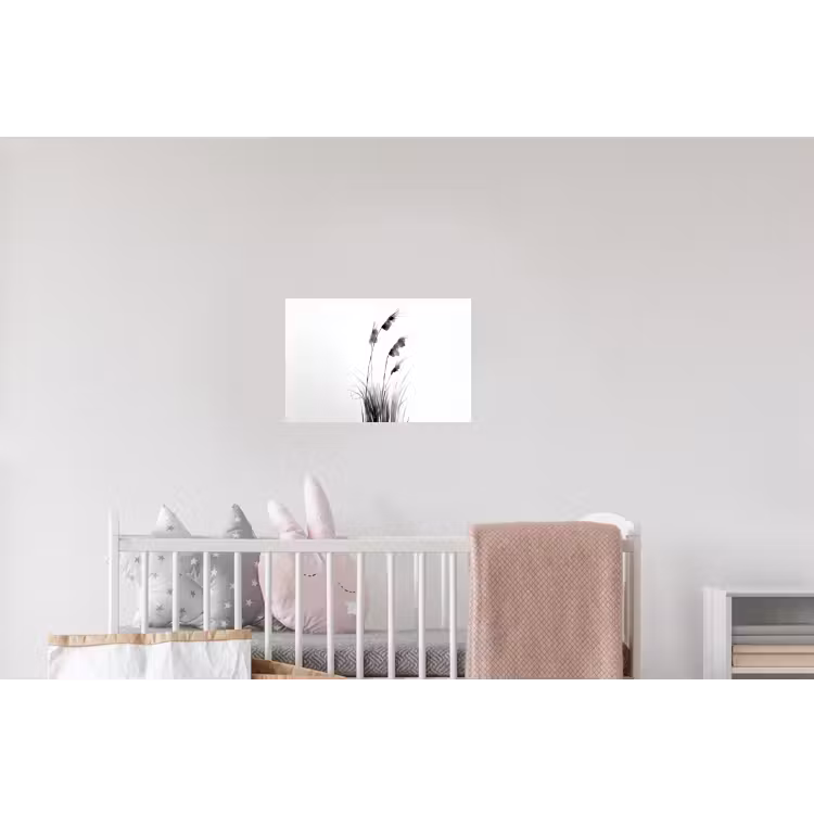 Minimalistisch - Stelen - Wit Muursticker klein -kinderkamer