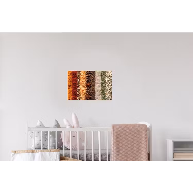 Banen - Verticaal - Kruiden - Variatie Muursticker klein -kinderkamer