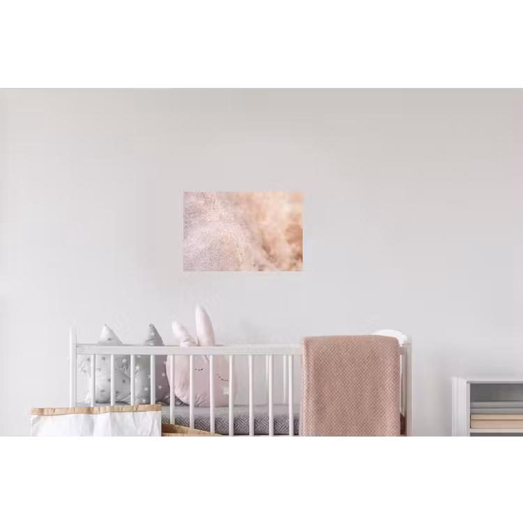 Pampagras met een zachte structuur uit de natuur Muursticker klein -kinderkamer