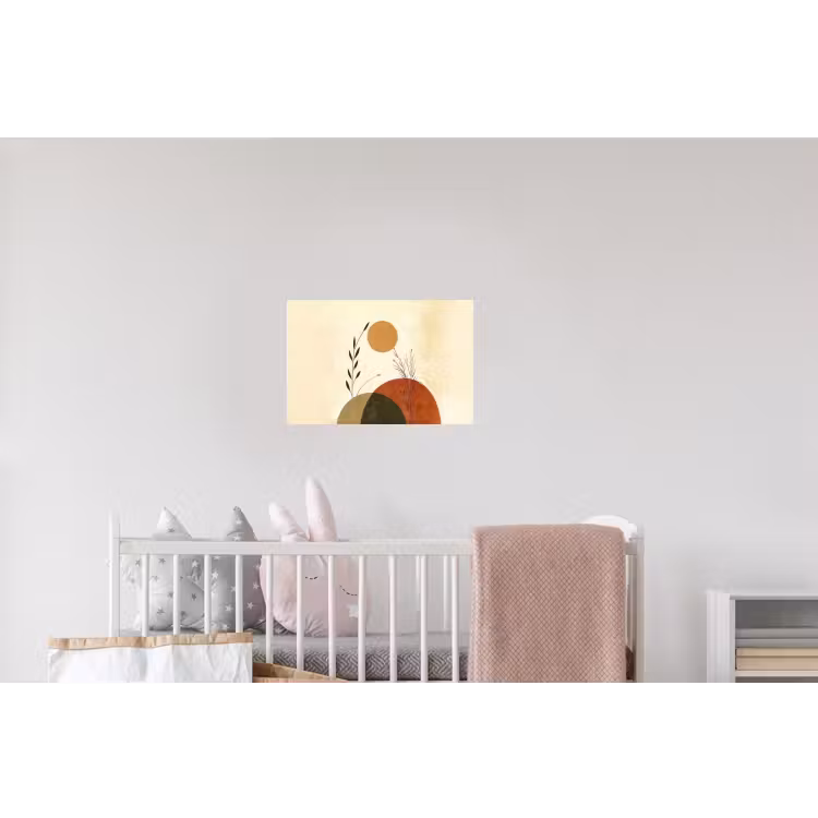 Planten - Abstract - Vormen Muursticker klein -kinderkamer