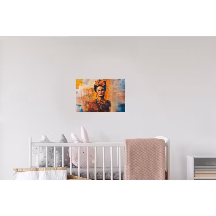 Portret - Sieraden - Schilderachtig Muursticker klein -kinderkamer