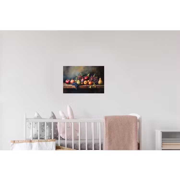 Rustiek - Stilleven - Fruit Muursticker klein -kinderkamer