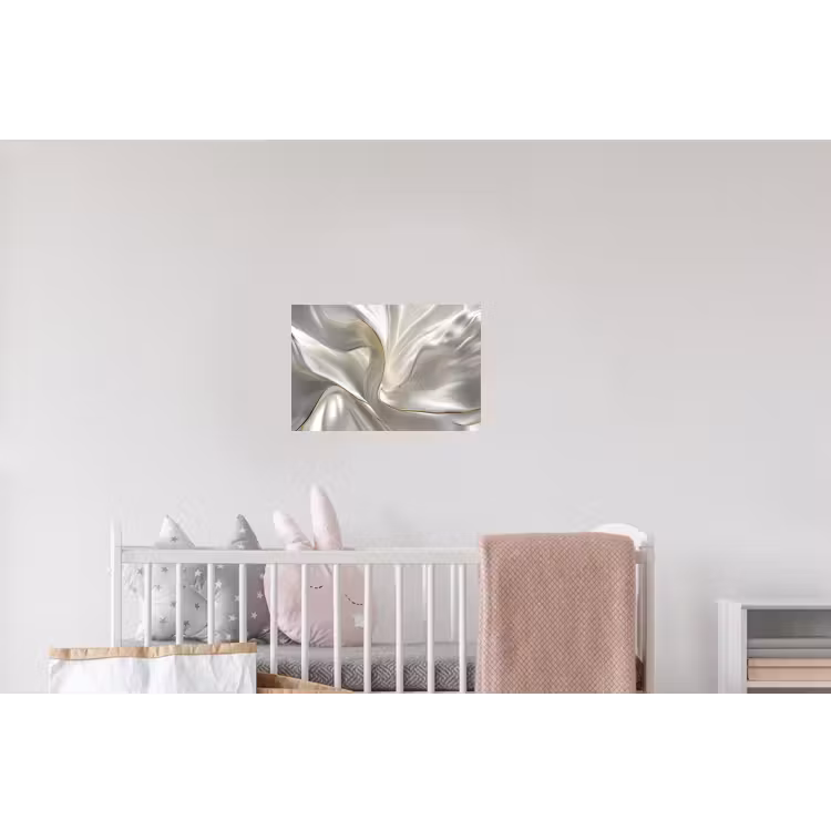 Stof - Plooien - Goud Muursticker klein -kinderkamer