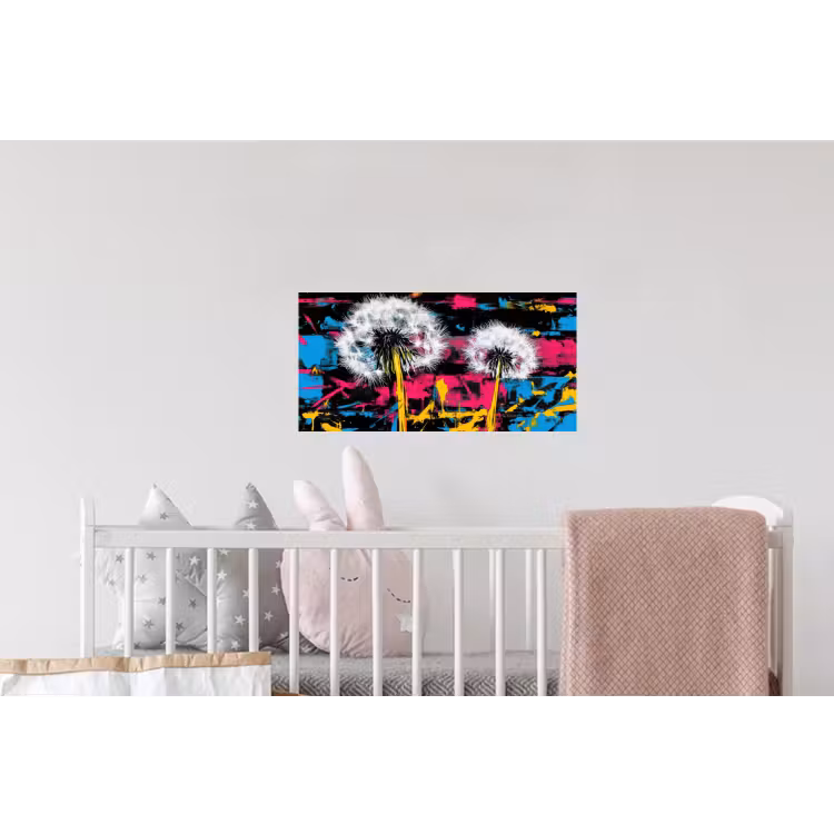 Street Art - Kleurrijk - Muur Muursticker klein -kinderkamer