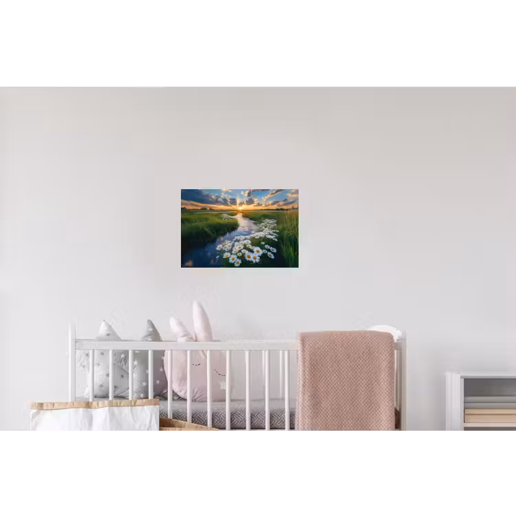 Beekje - Landschap - Margriet Muursticker klein -kinderkamer