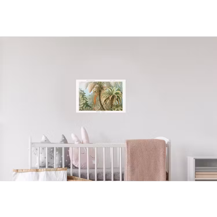 Filicinae - Tuindecoratie - Tuinposter - Vintage - Oude meesters Muursticker klein -kinderkamer