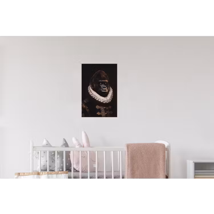 Willem van Oranje - Adriaen Thomasz - Aap Muursticker klein -kinderkamer