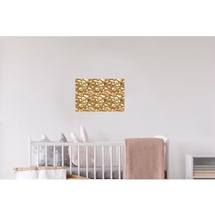 Abstract - Modern - Goud Muursticker klein 286 -kinderkamer