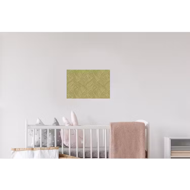 Abstract - Modern - Groen Muursticker klein 286 -kinderkamer