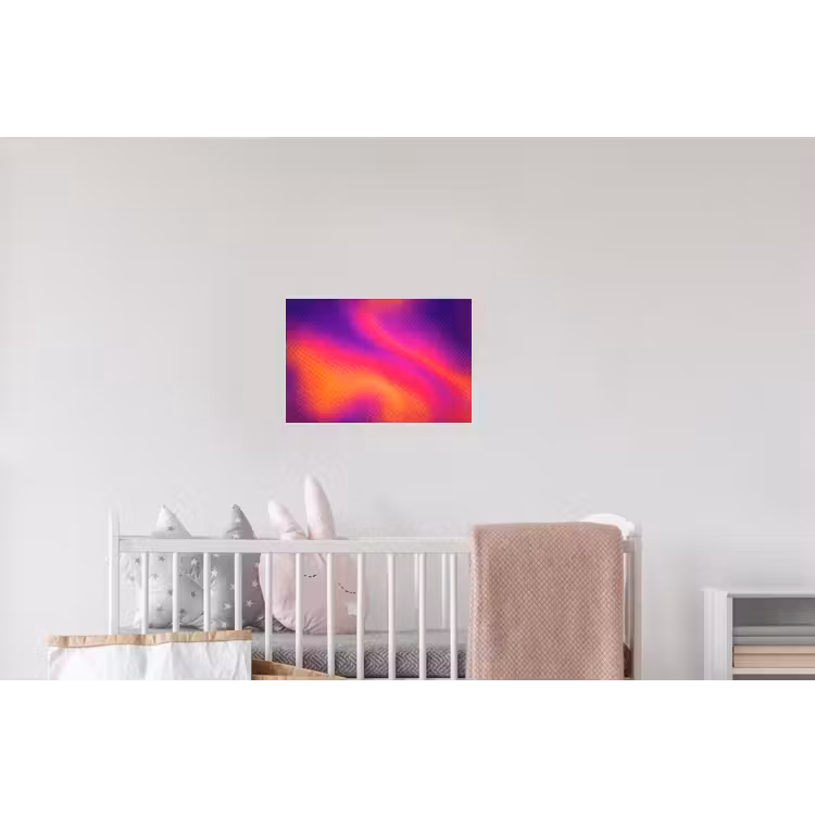Abstract - Patroon - Kleurverloop Muursticker klein -kinderkamer