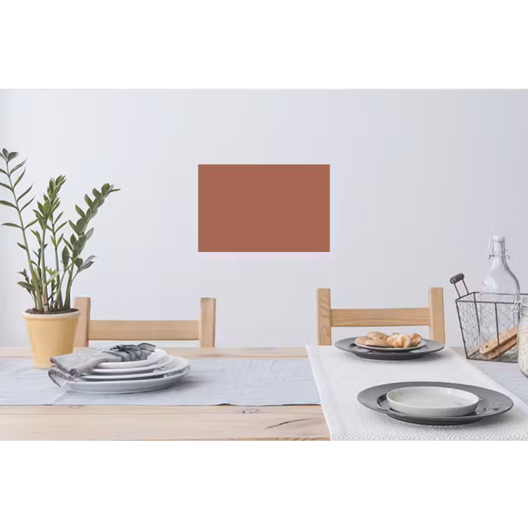 Baked - Earth - Oranje Muursticker klein 286 -eettafel